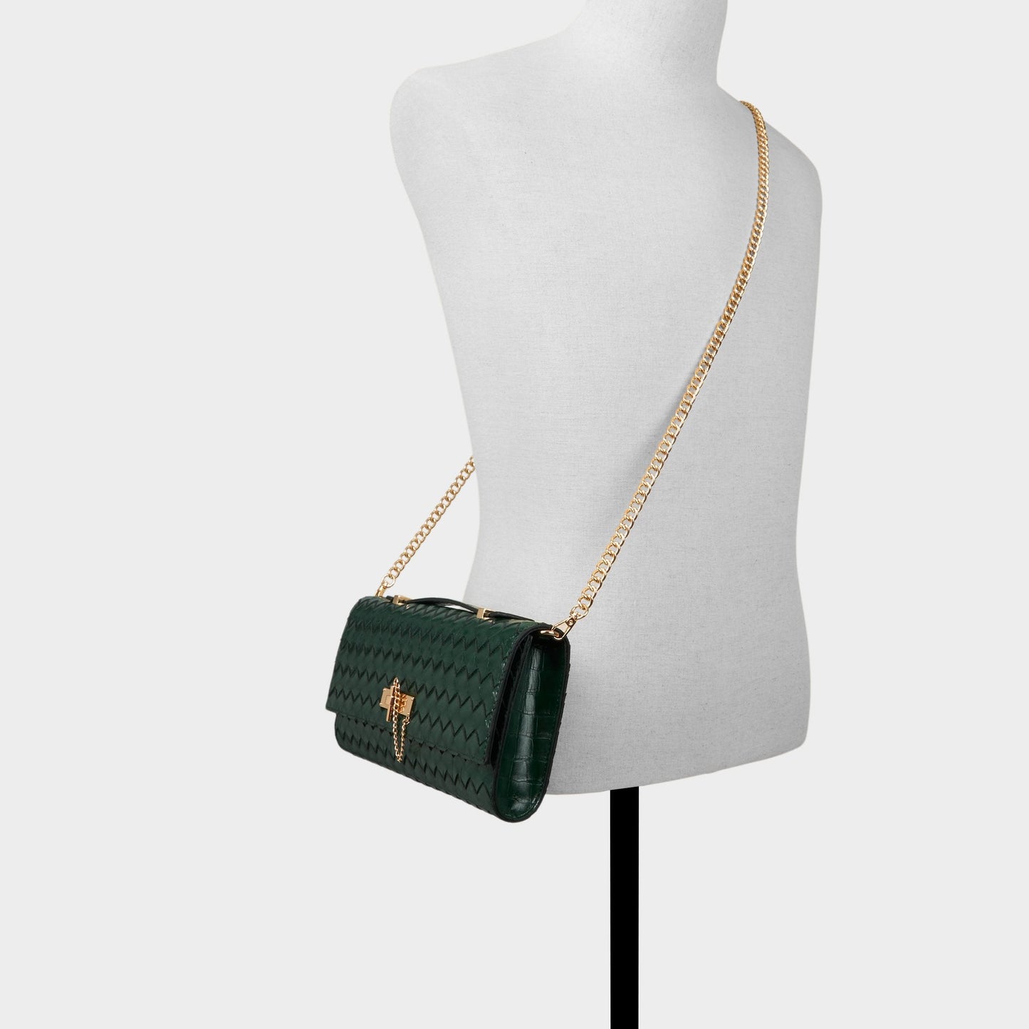 Rouxx in Dark Green - Clutch | Aldo Popular
