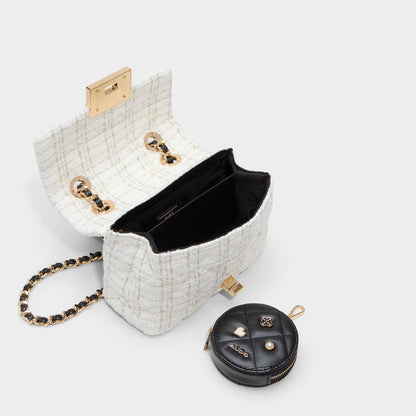 Letissee in Black White - Crossbody bag | Aldo Premium