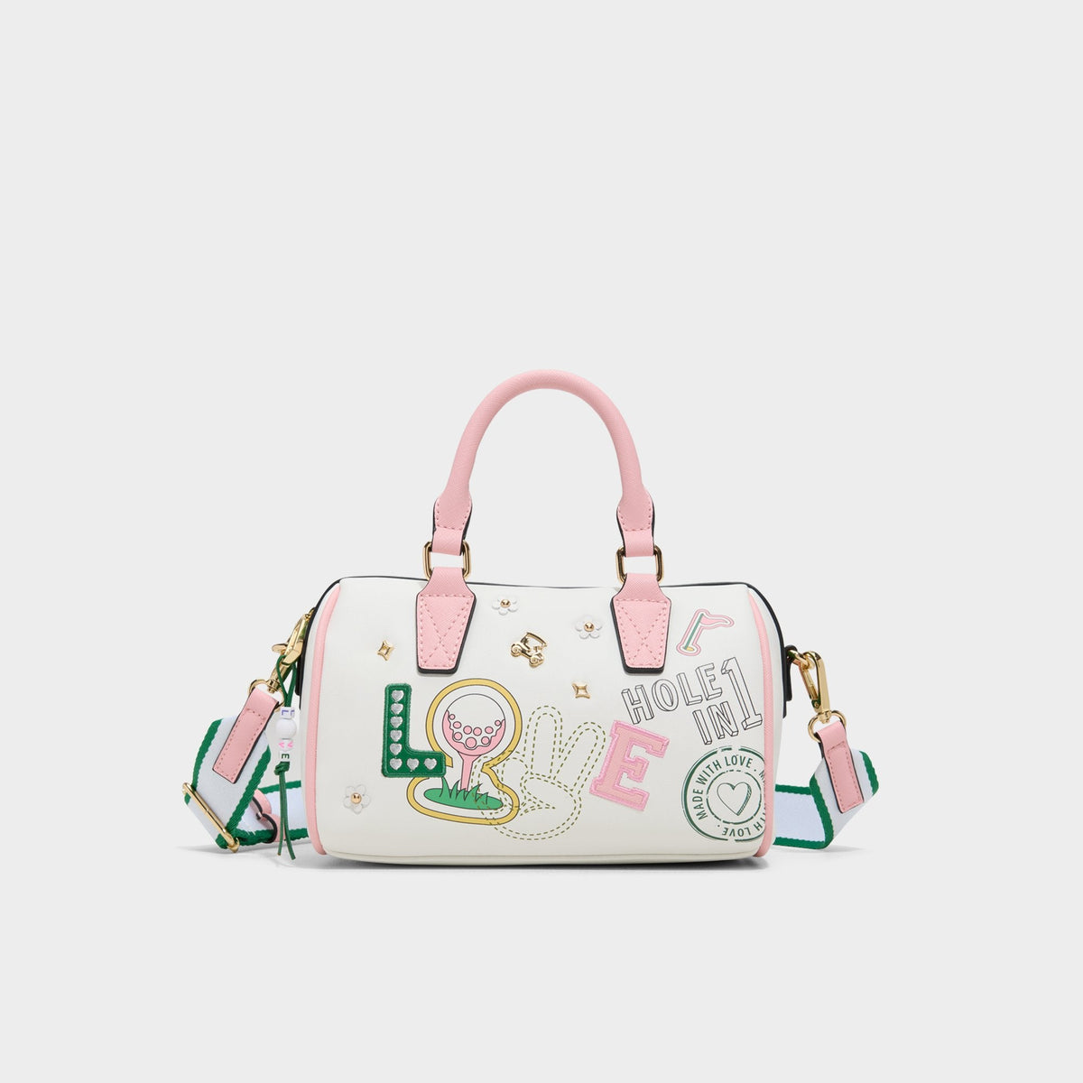 Fisney White Combo Women's Mini bags - Barrel bag | Aldo Best Seller