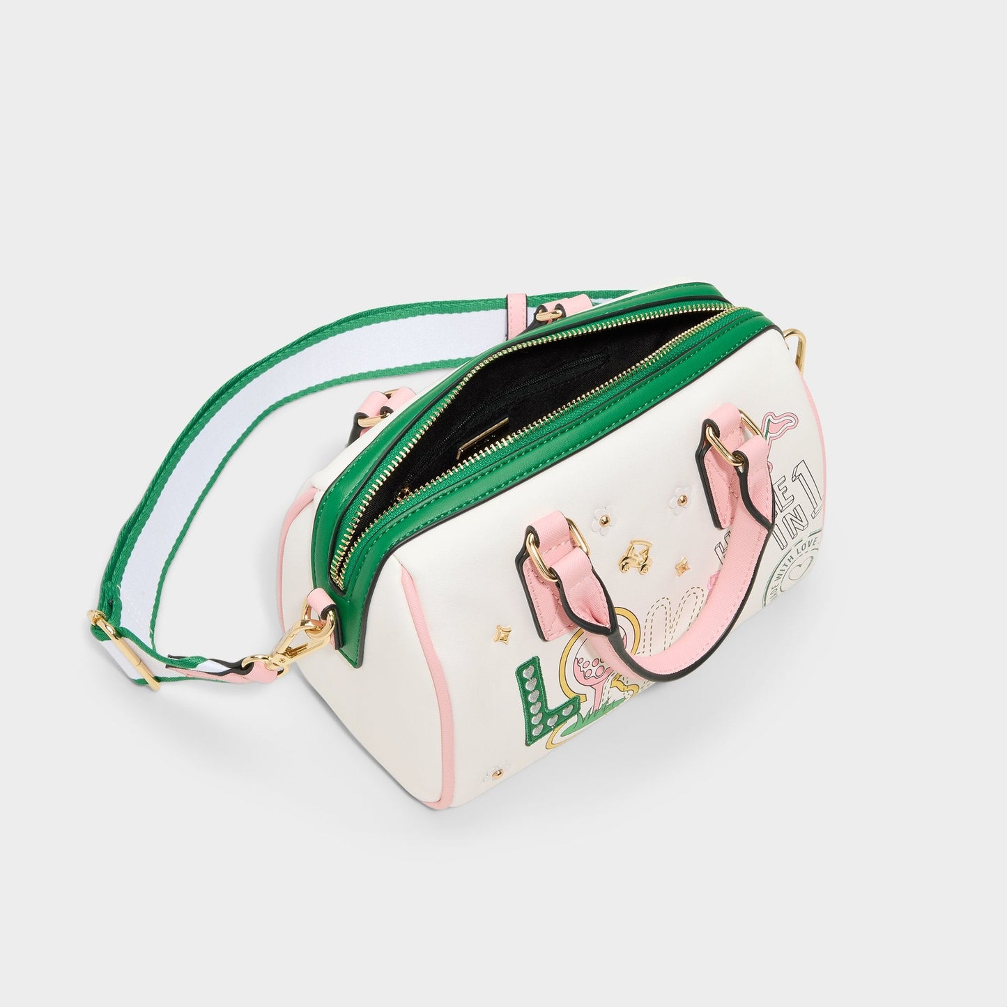 Fisney White Combo Women's Mini bags - Barrel bag | Aldo Best Seller
