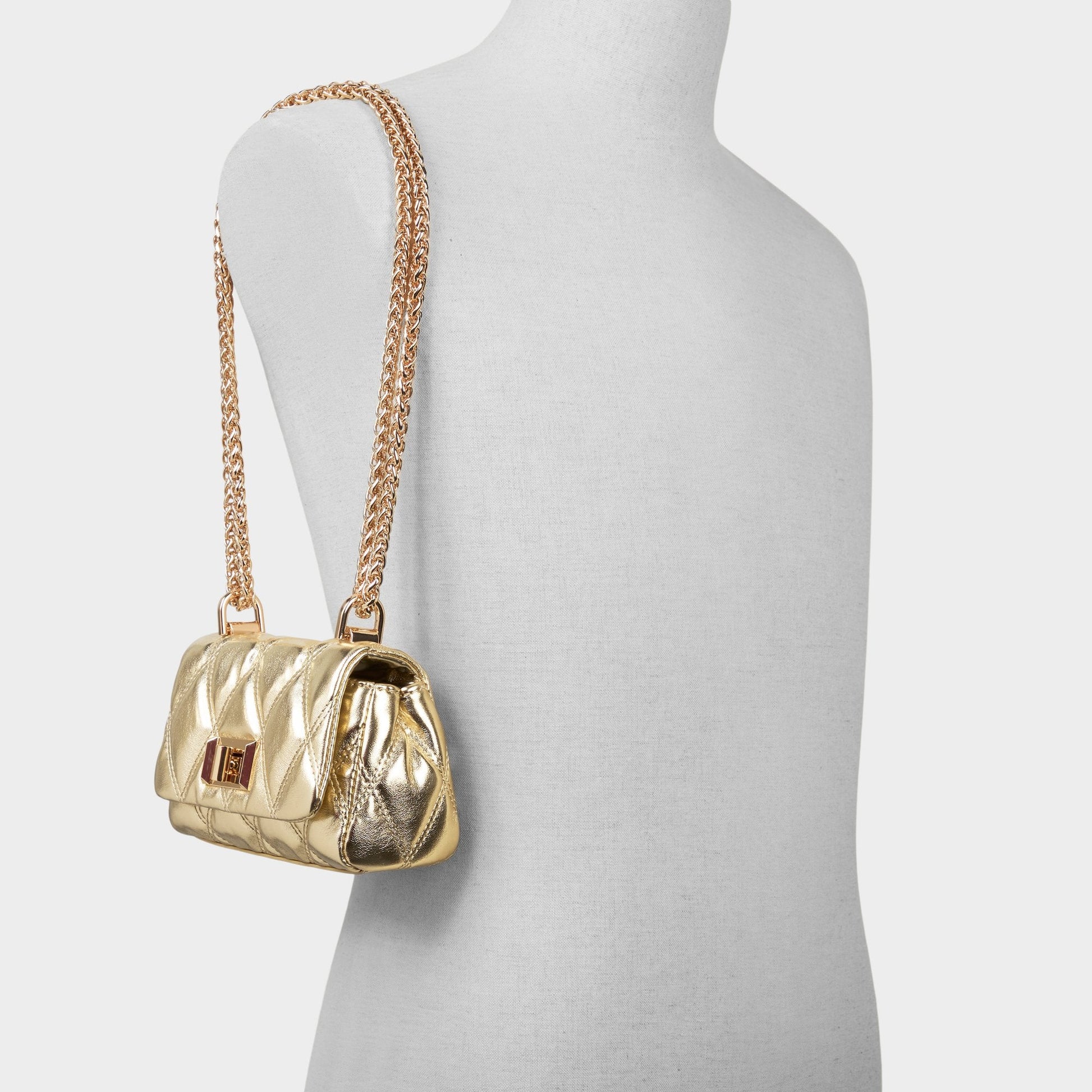 Ledia Gold Women's Iridescent metallics - Crossbody bag | Aldo Signature