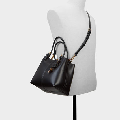 Evielily Black Overflow Women's Shoulder Bags - Satchel bag | Aldo New
