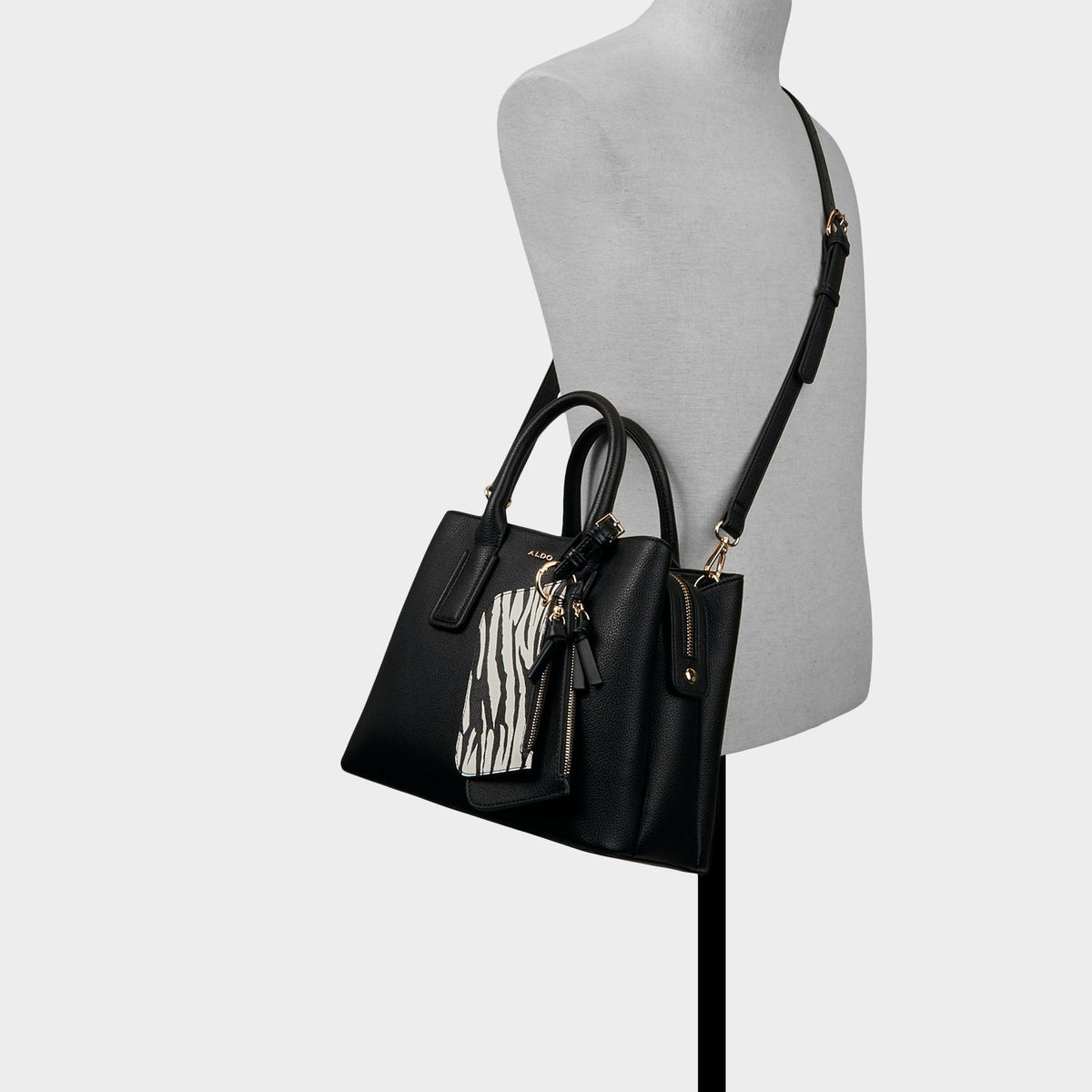 Jeynnaa in Black - Satchel bag | Aldo Exclusive