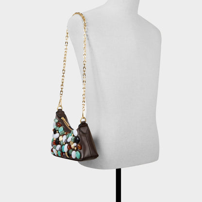 Coastalgemm in Dark Brown - Shoulder bag | Aldo Premium