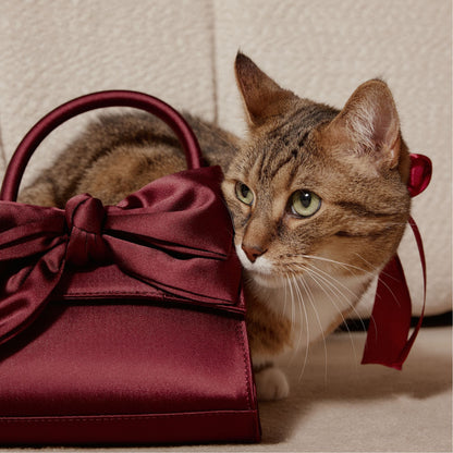 Decadencee in Dark Red - Top handle bag | Aldo Signature