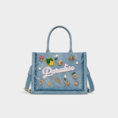 Paradisetotee in Denim - Satchel bag | Aldo Classic