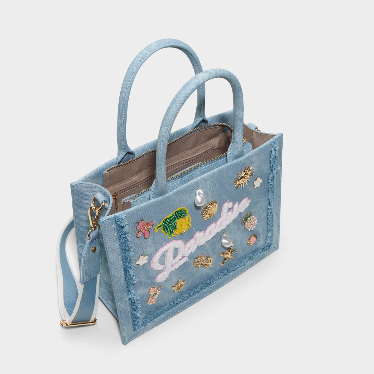 Paradisetotee in Denim - Satchel bag | Aldo Classic