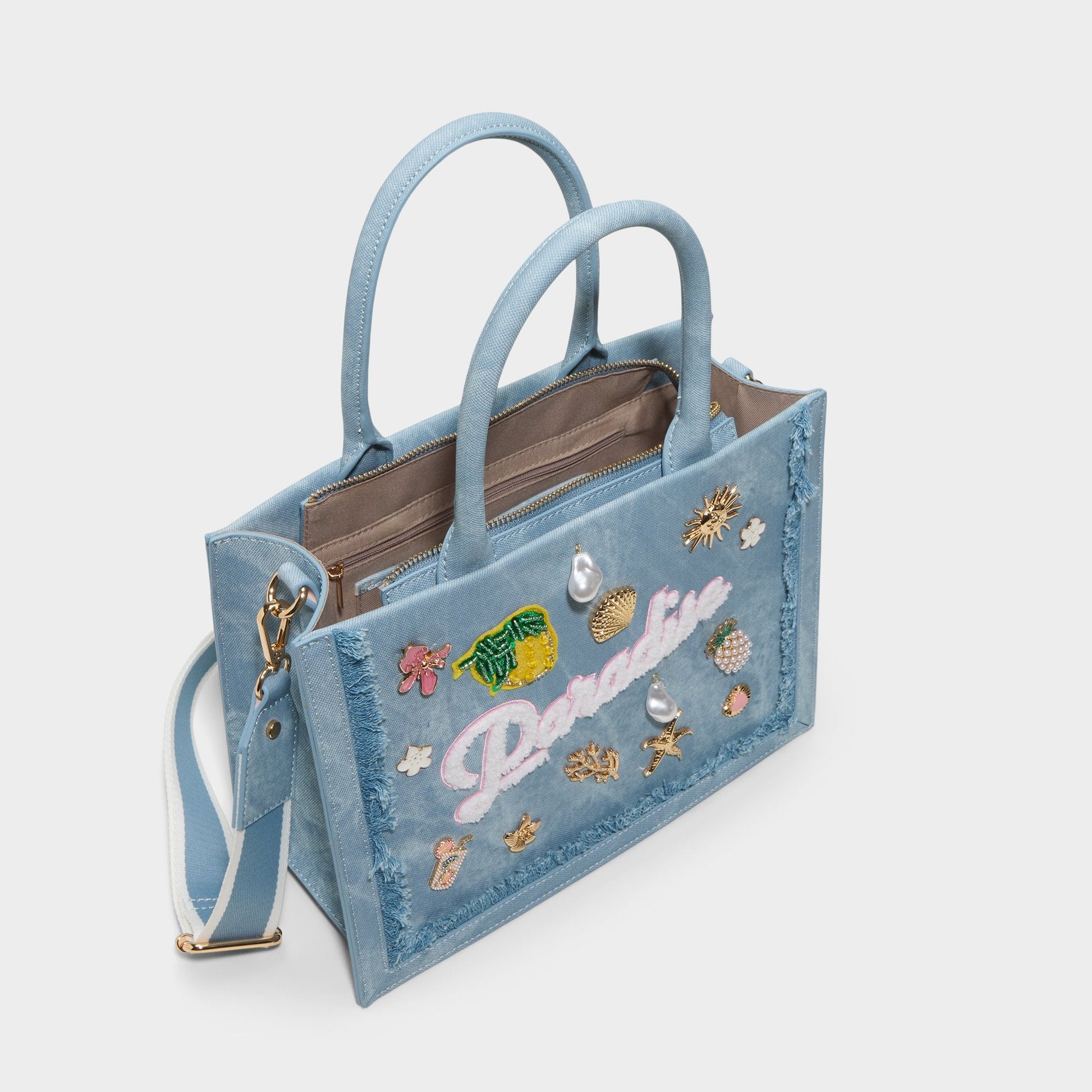 Paradisetotee in Denim - Satchel bag | Aldo Classic