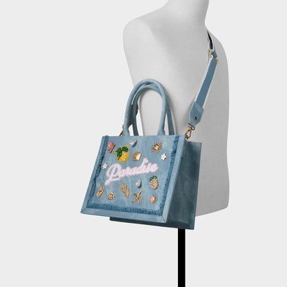 Paradisetotee in Denim - Satchel bag | Aldo Classic