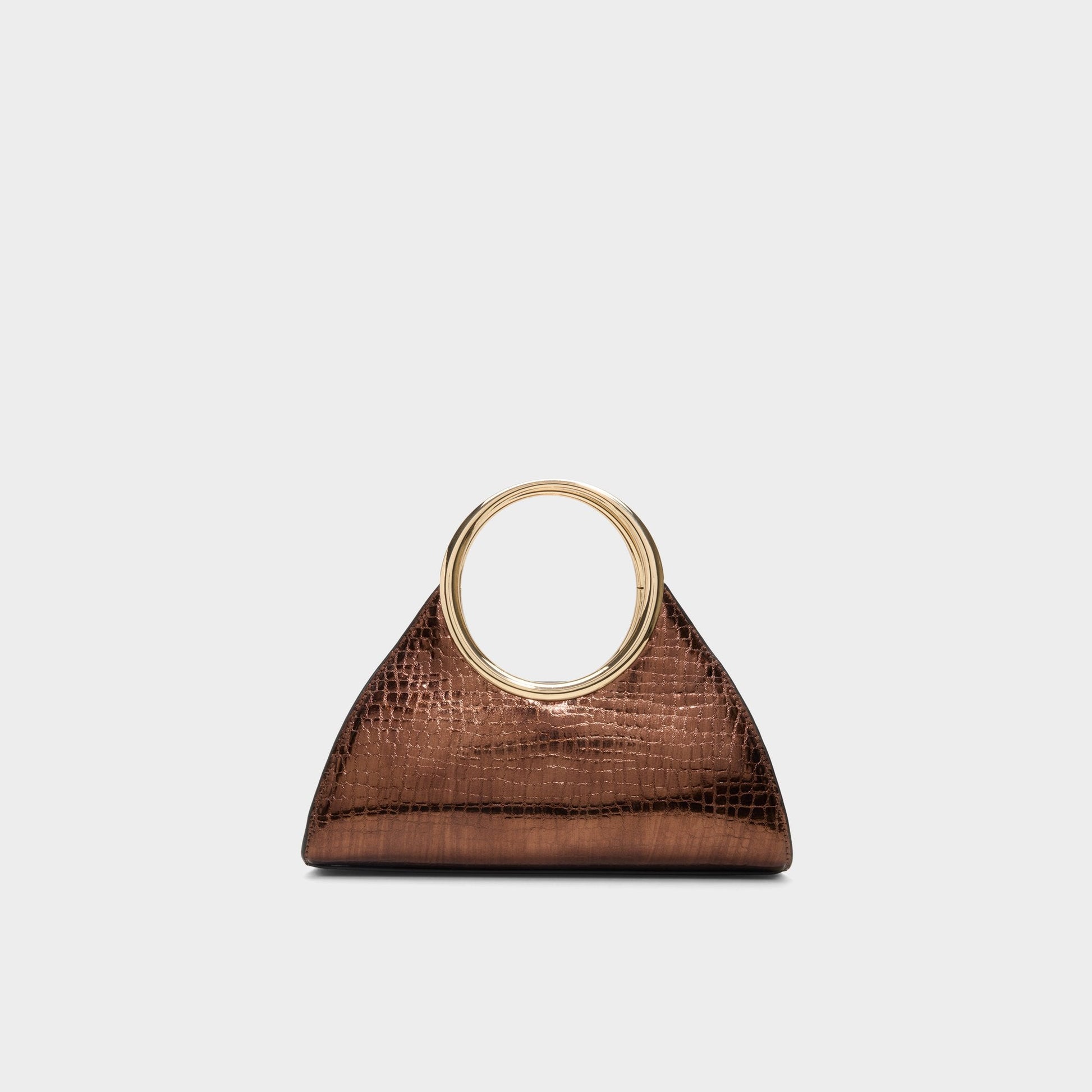 Alayamoonn in Bronze - Top handle bag | Aldo Signature