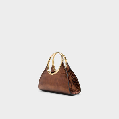 Alayamoonn in Bronze - Top handle bag | Aldo Signature