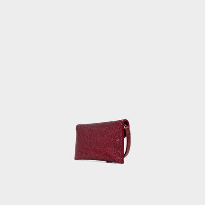 Mallasveblingg in Dark Red - Clutch | Aldo Signature