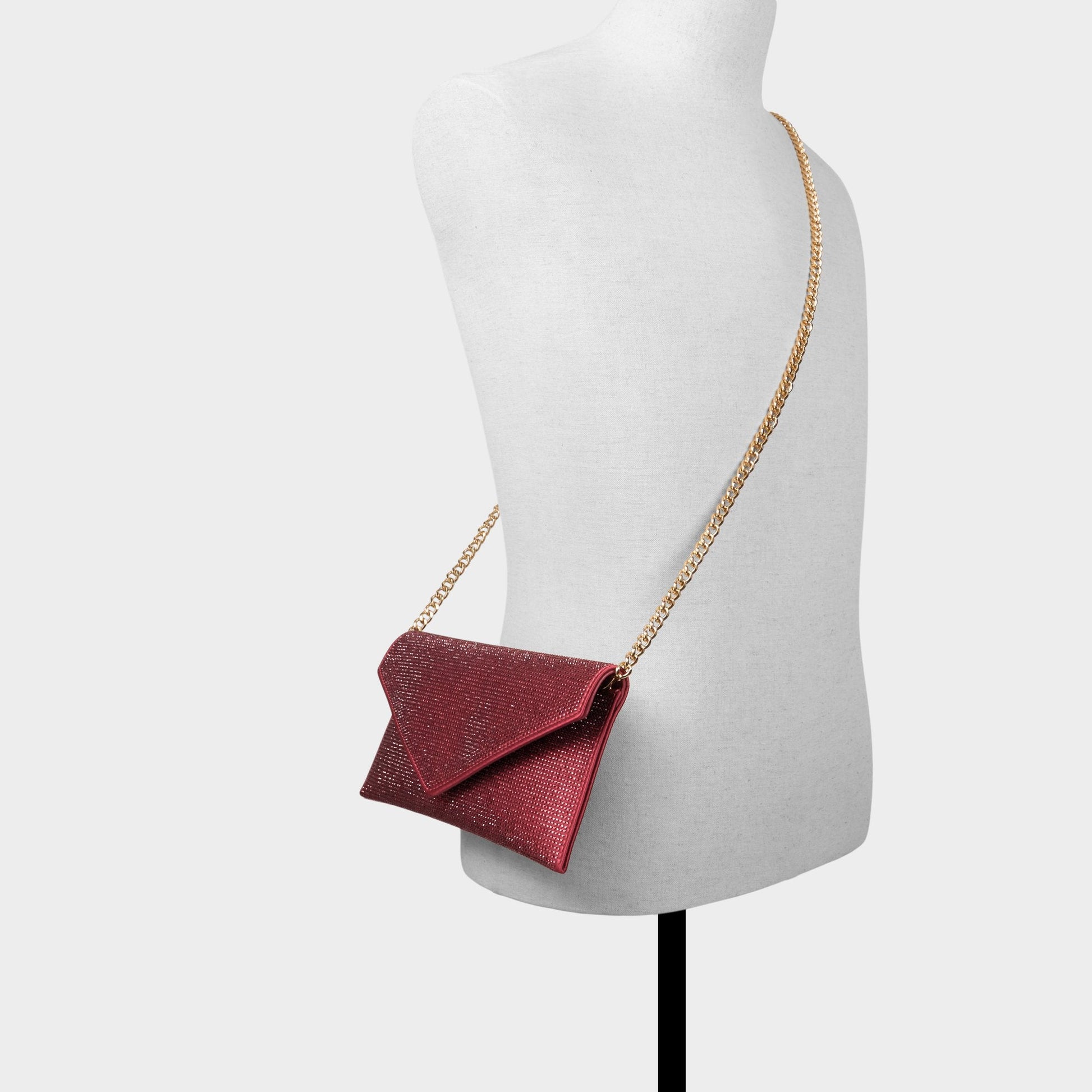 Mallasveblingg in Dark Red - Clutch | Aldo Signature