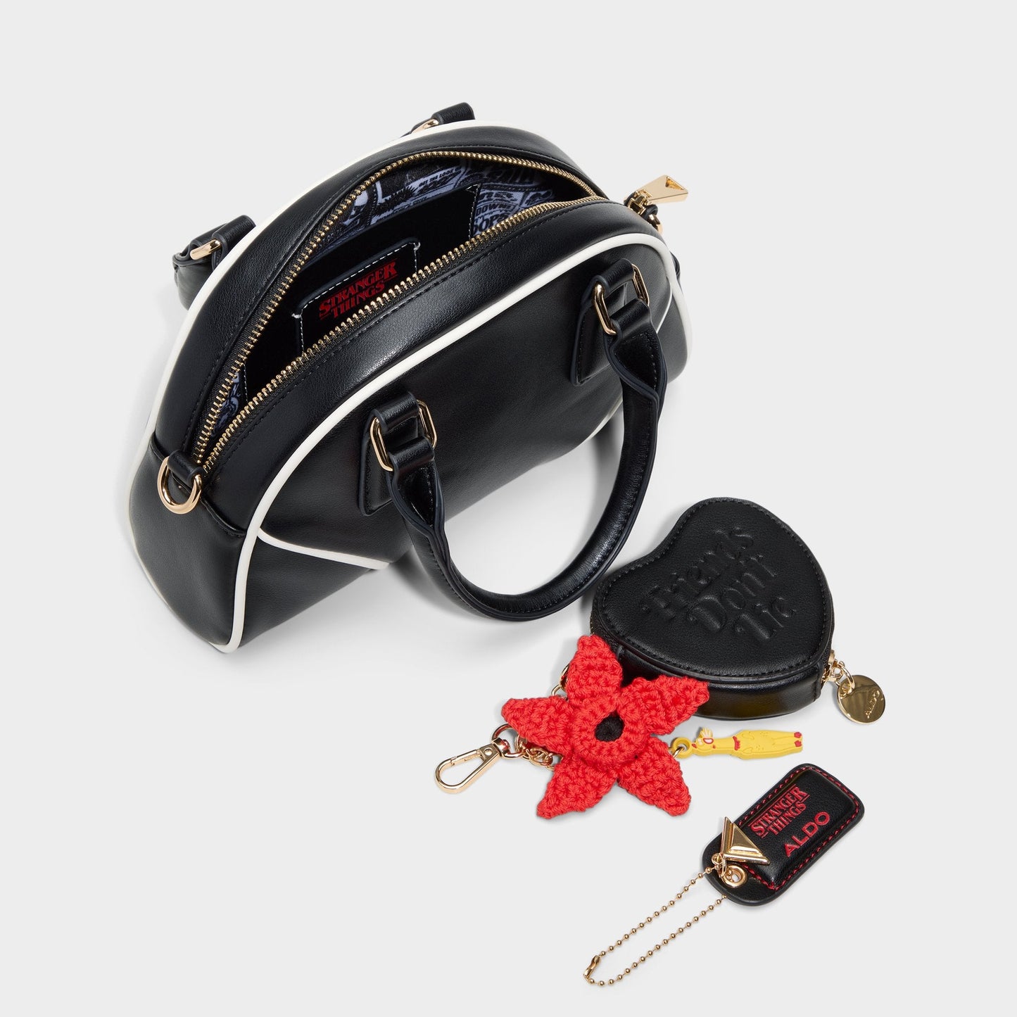 Friendsdontlie in Black White - Satchel bag | Aldo Essential