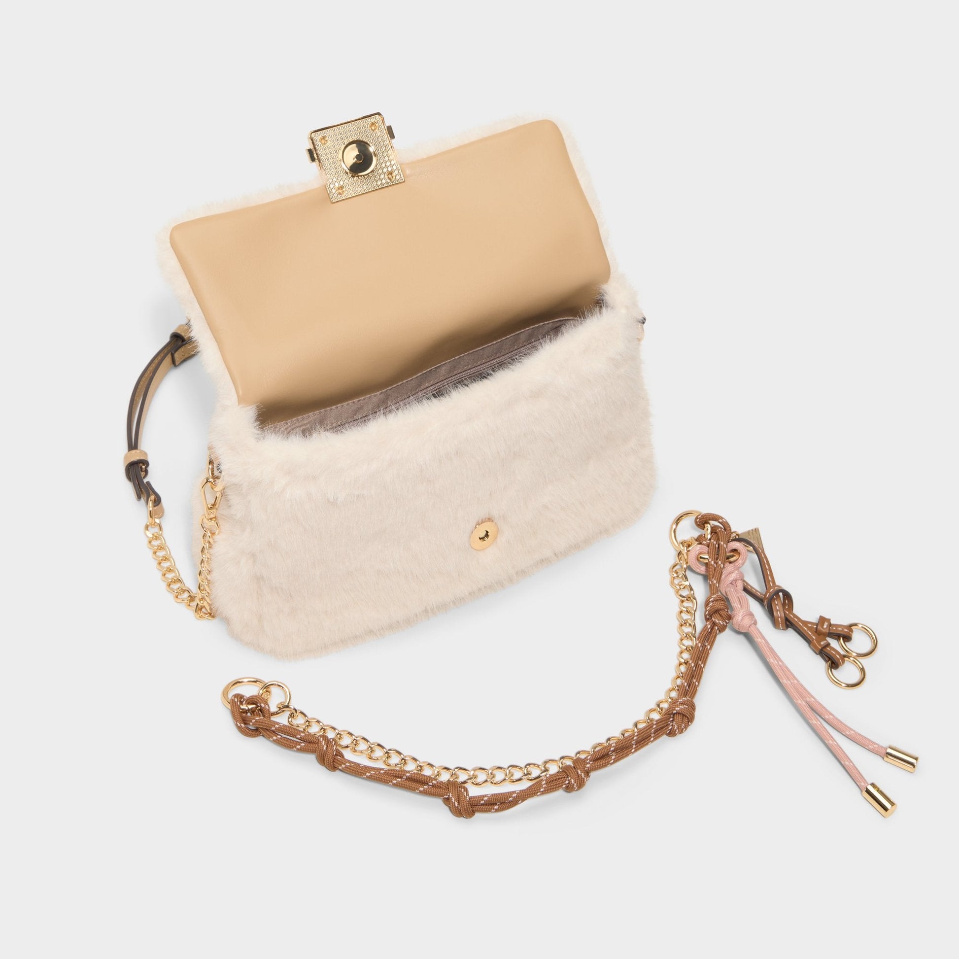 Evengeliaa in Bone - Crossbody bag | Aldo Signature
