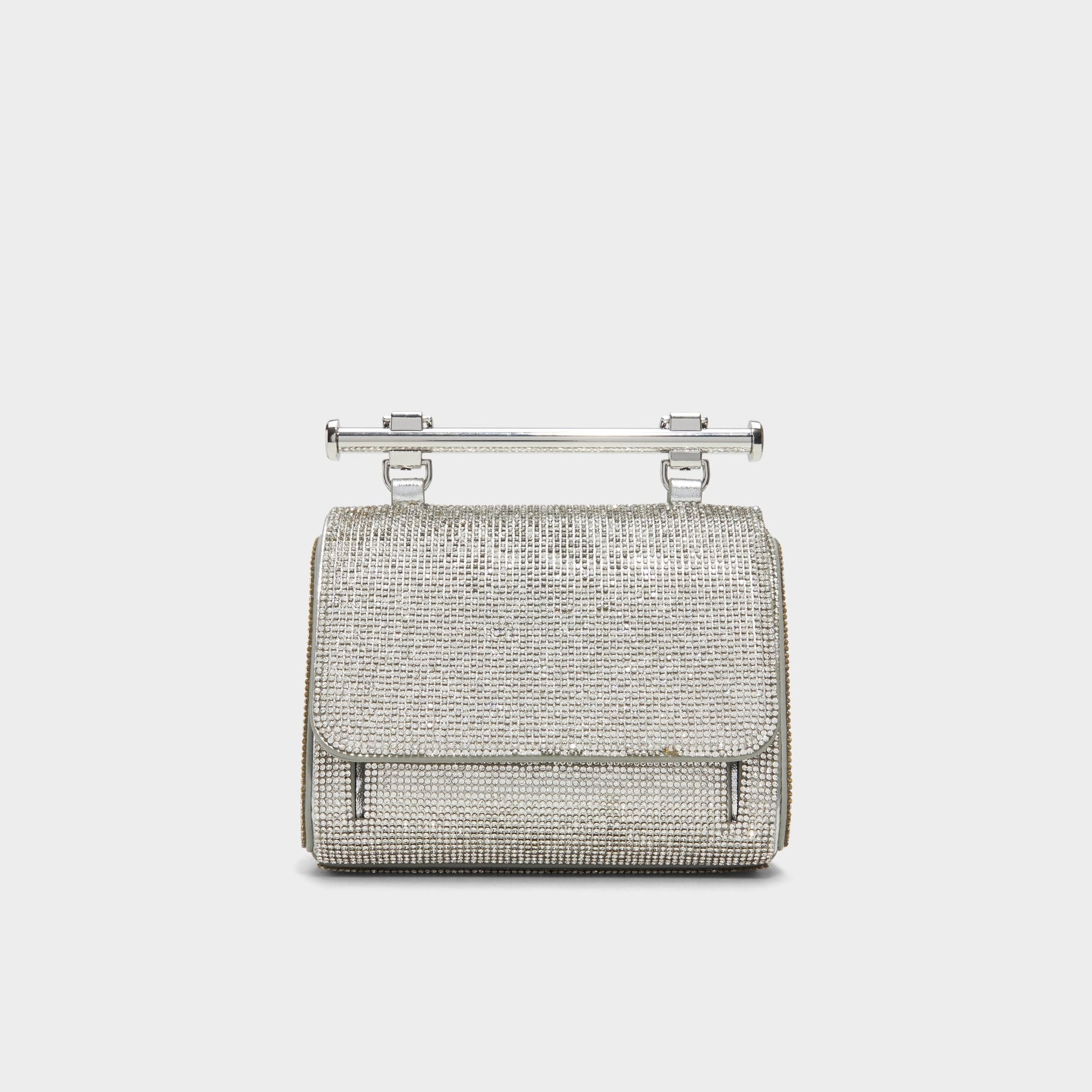 Blingchic Silver Women's Clutches & Evening bags - Top handle bag | Aldo Premium