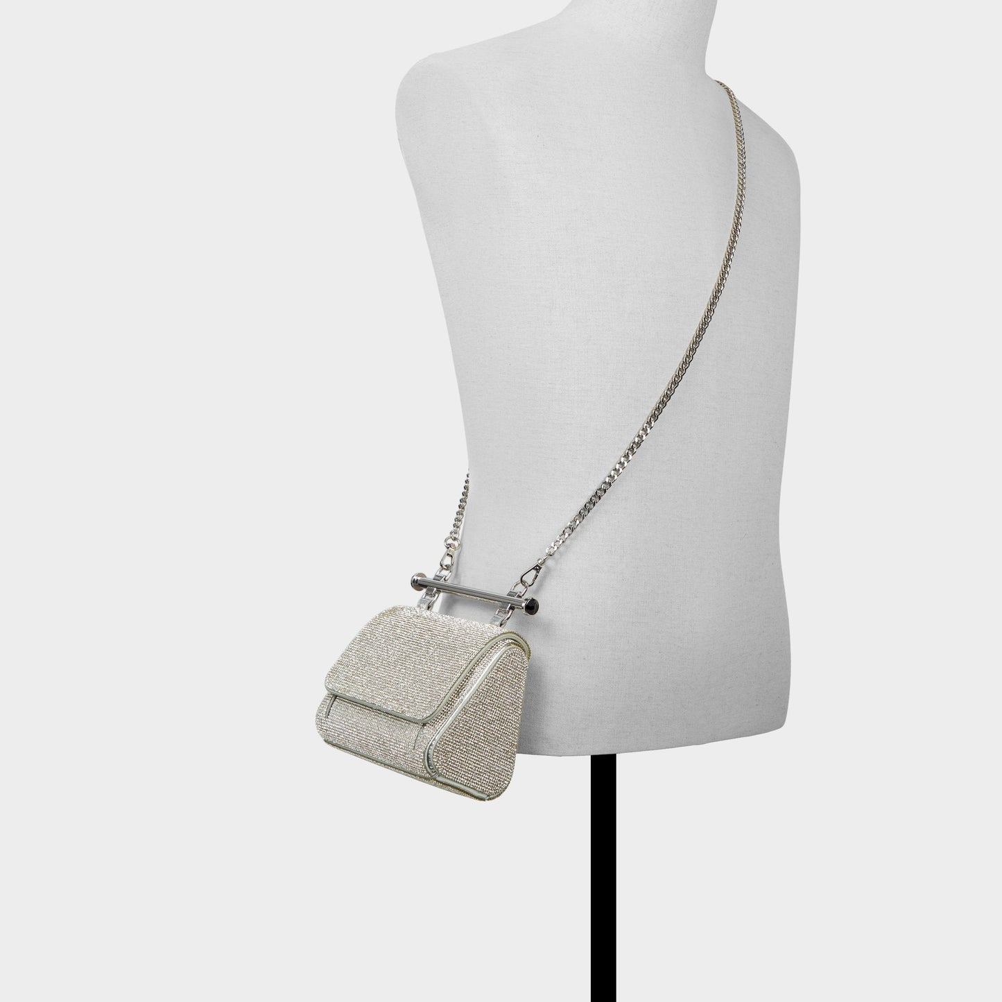 Blingchic Silver Women's Clutches & Evening bags - Top handle bag | Aldo Premium