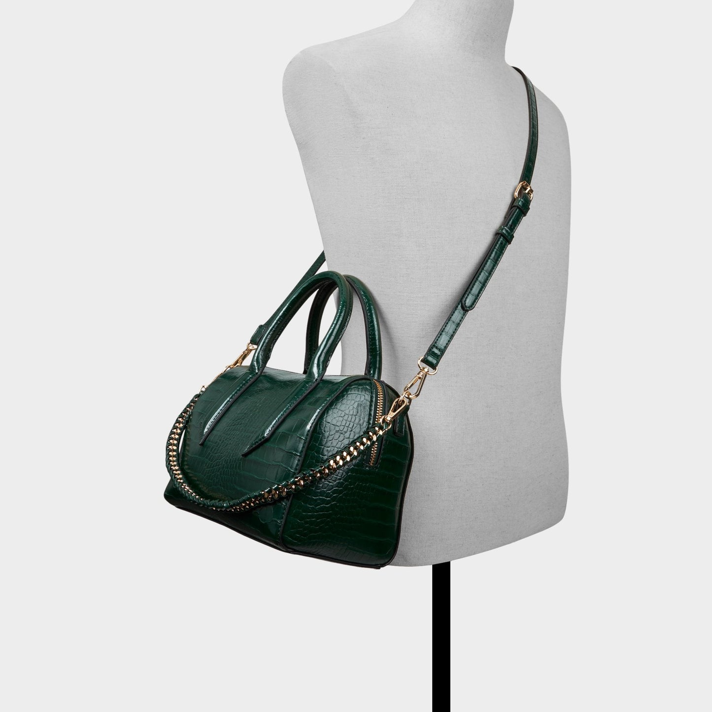 Albalaerell in Dark Green - Satchel bag | Aldo Signature