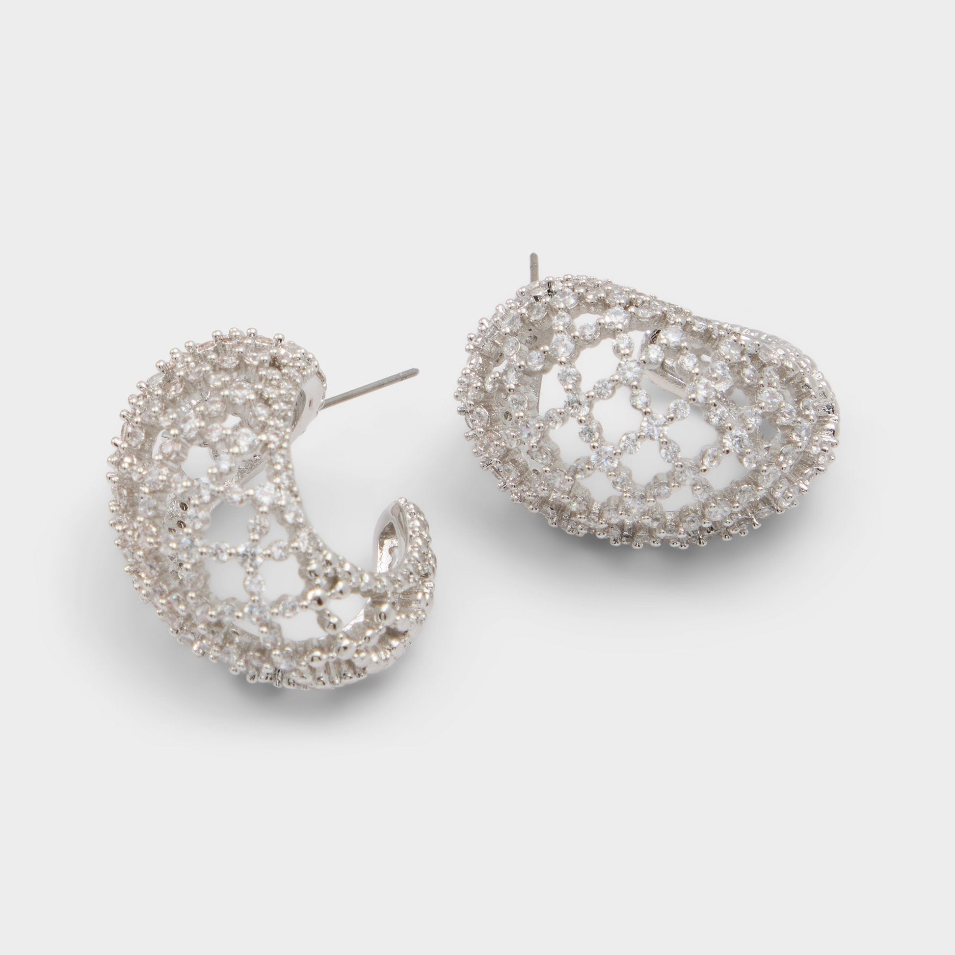 Mairah in Silver Clear Multi - Earrings | Aldo Classic