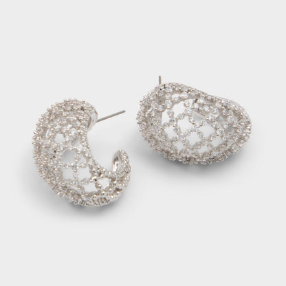 Mairah in Silver Clear Multi - Earrings | Aldo Classic