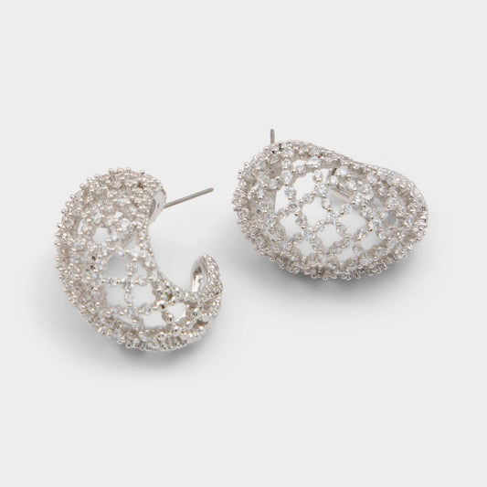 Mairah in Silver Clear Multi - Earrings | Aldo Classic