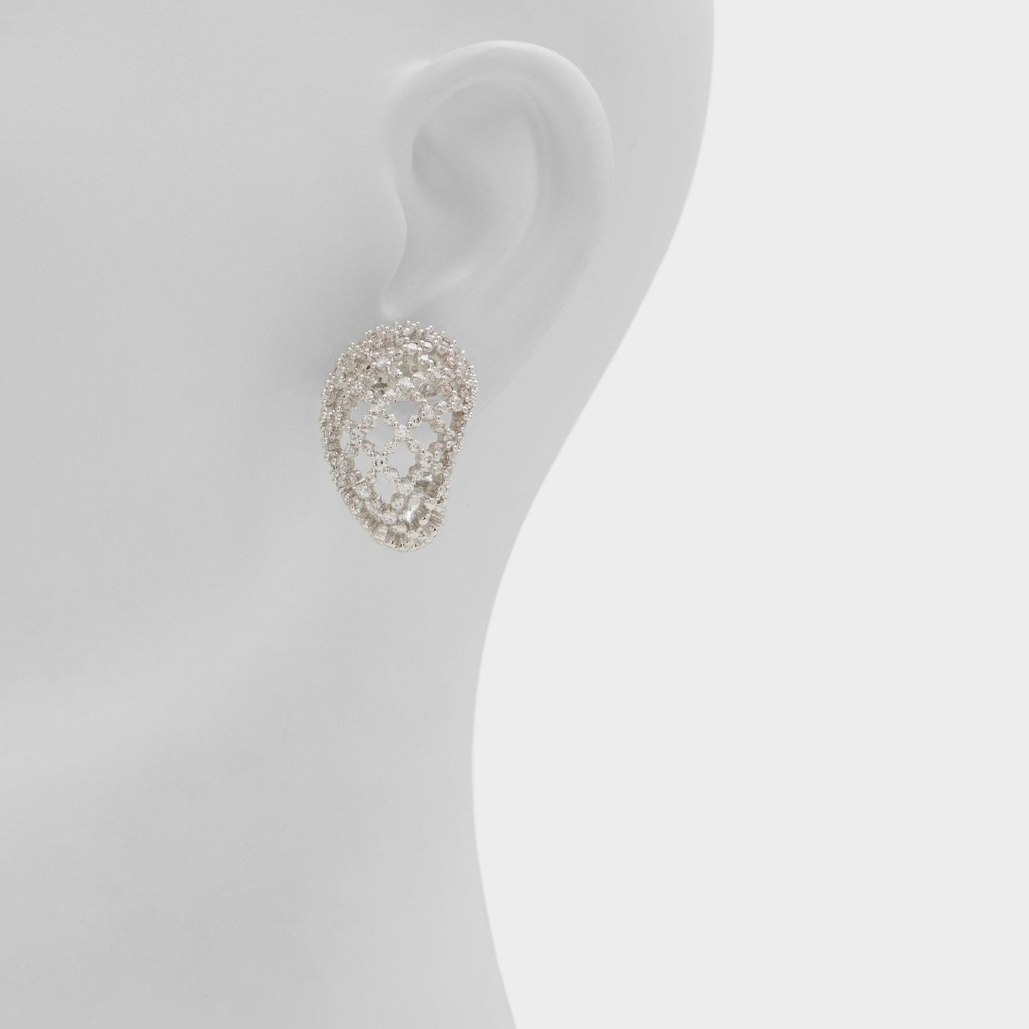 Mairah in Silver Clear Multi - Earrings | Aldo Classic