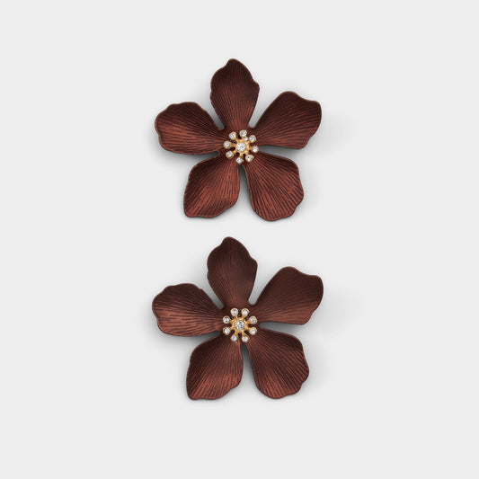 Maflorra in Brown - Statement earrings | Aldo Trending