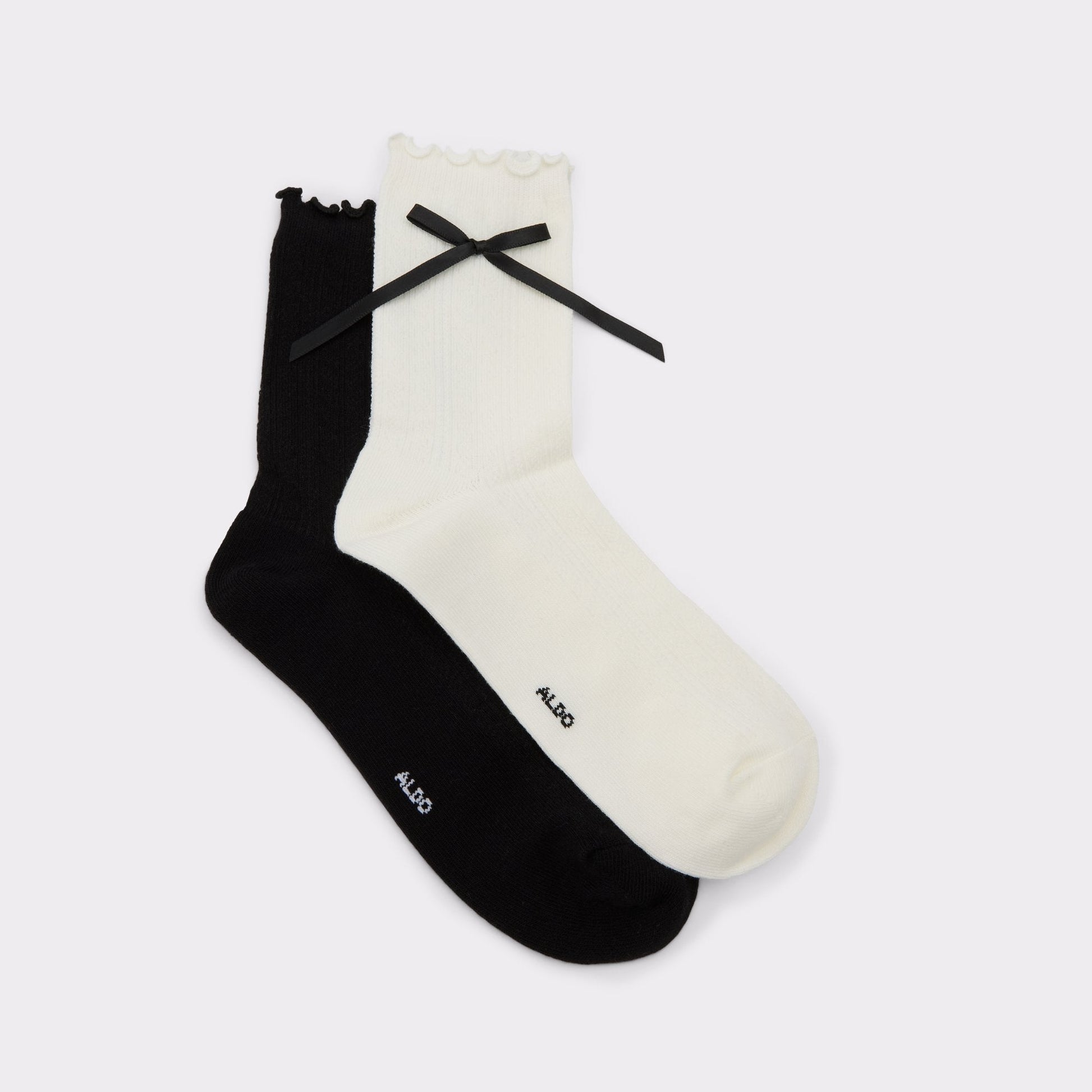 Cutiebow in Black White - Socks | Aldo Featured