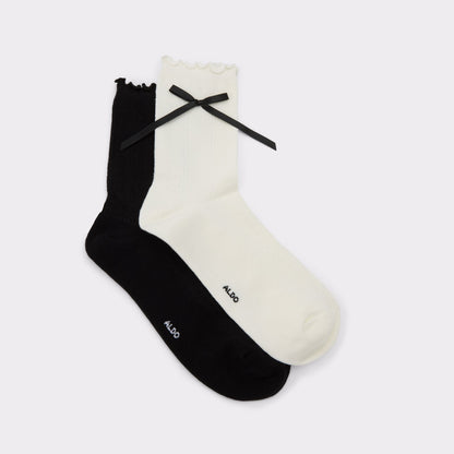 Cutiebow in Black White - Socks | Aldo Featured