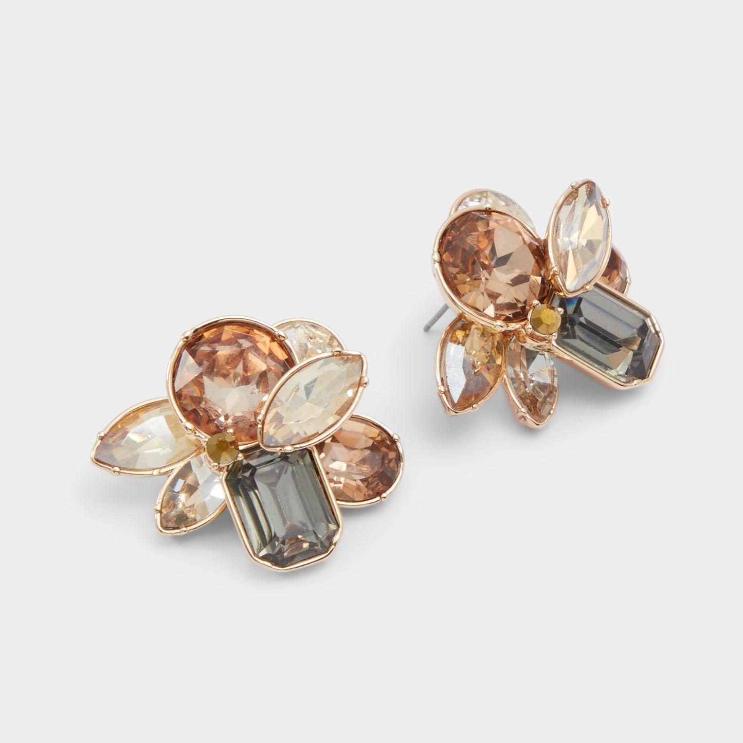 Brocla Light Brown Women's Earrings - Button earrings | Aldo New