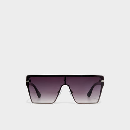 Gavenany Black/Silver Multi Women's Shield - Shield sunglasses | Aldo Classic