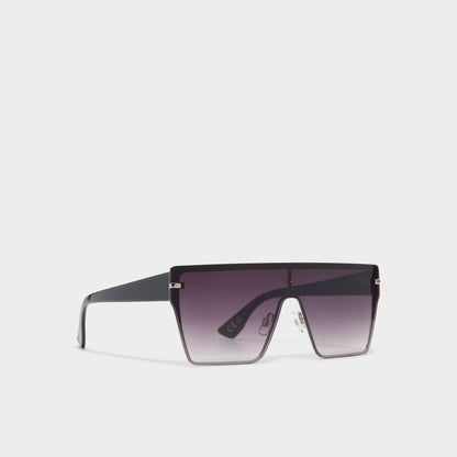 Gavenany Black/Silver Multi Women's Shield - Shield sunglasses | Aldo Classic