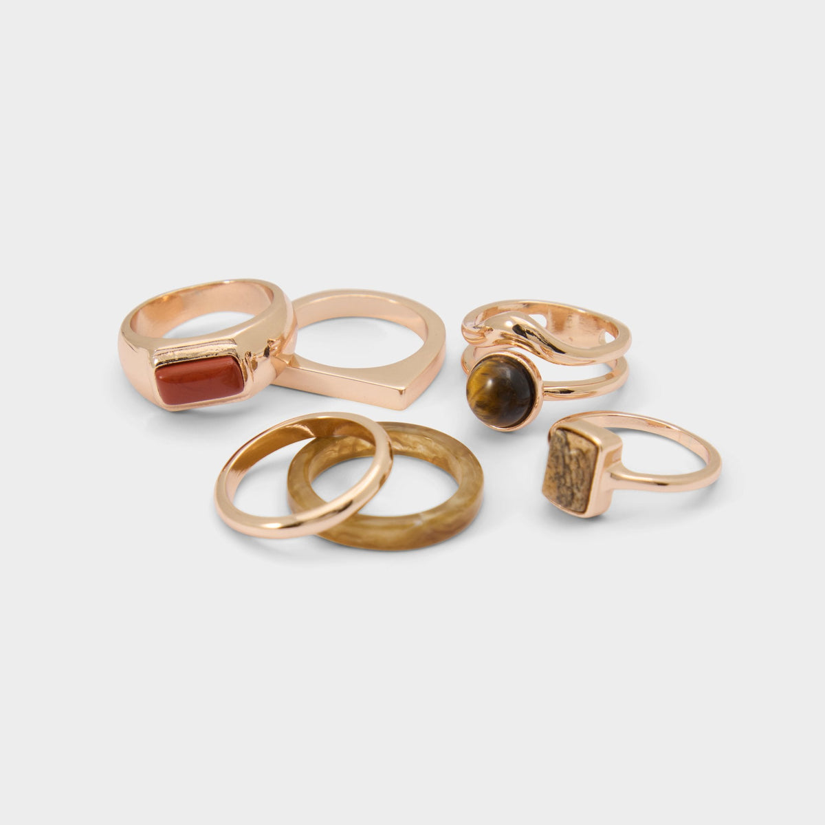 Ammara Other Brown Women's Rings - Stackable rings | Aldo Trending