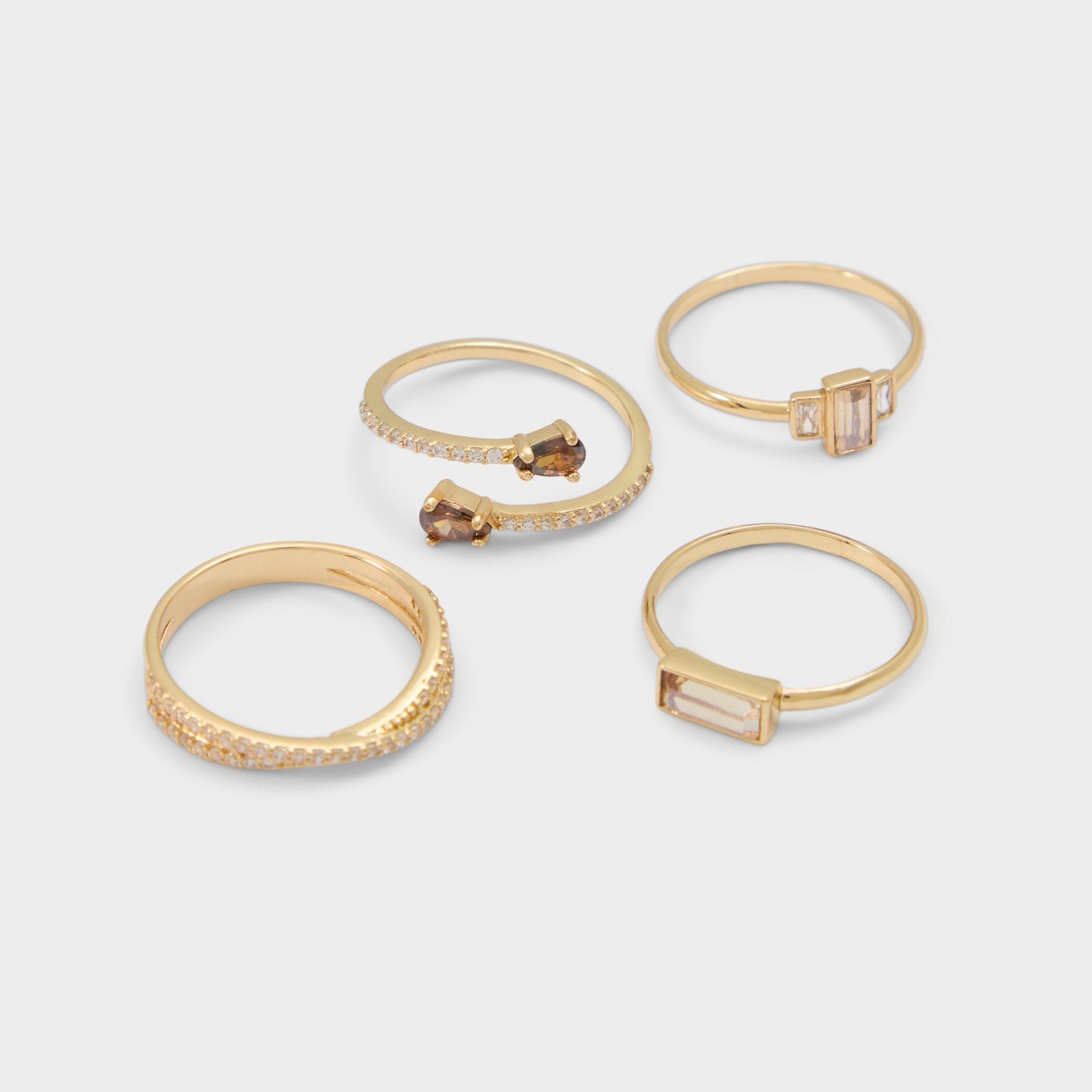 Yeikin in Light Brown - Multi finger rings | Aldo Essential