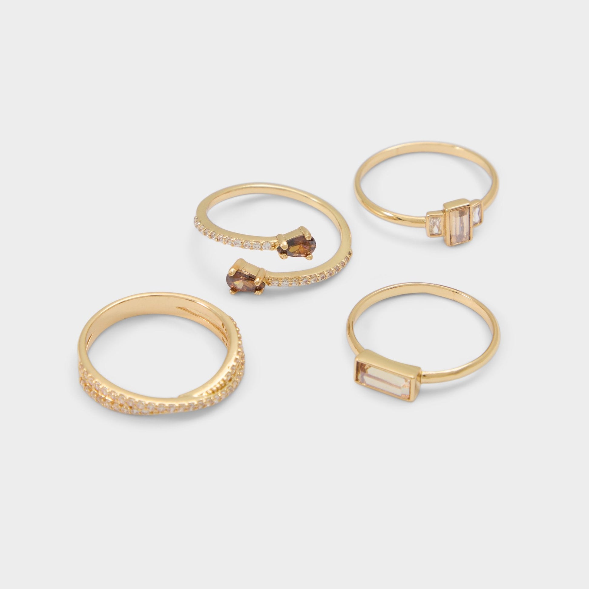 Yeikin in Light Brown - Multi finger rings | Aldo Essential
