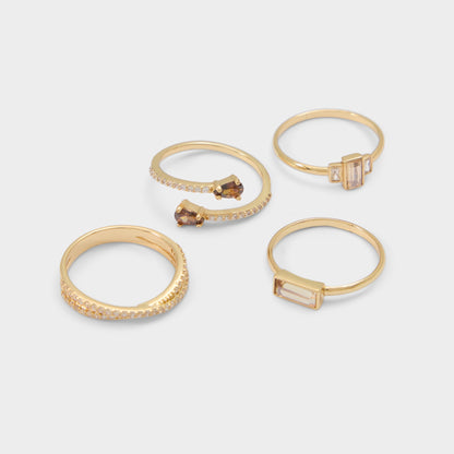Yeikin in Light Brown - Multi finger rings | Aldo Essential