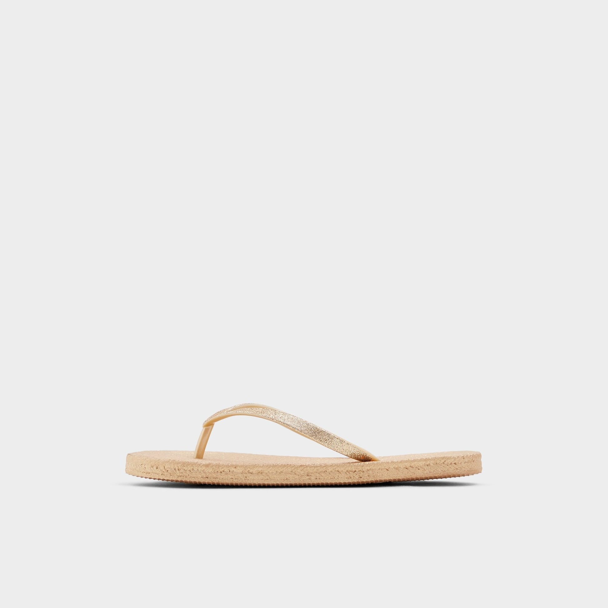 Aloomba Gold Women's Flats - Flip flop | Aldo Premium
