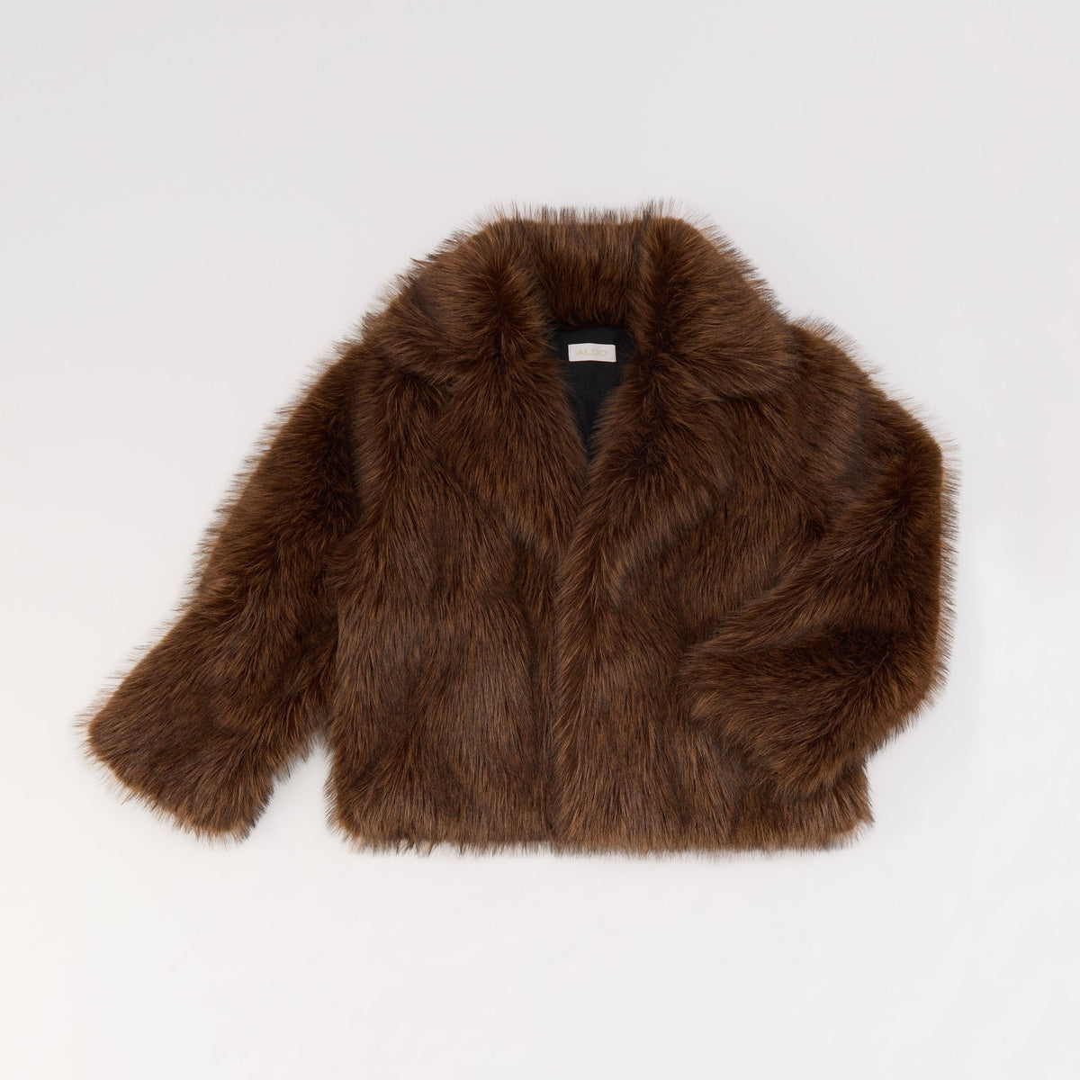 Hazella in Brown - Faux fur jacket | Aldo Essential