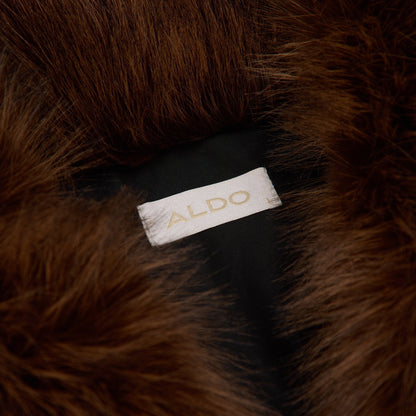 Hazella in Brown - Faux fur jacket | Aldo Essential