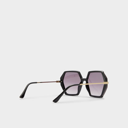 Yboa Black/Gold Multi Women's Statement sunglasses - Sunglasses | Aldo Featured