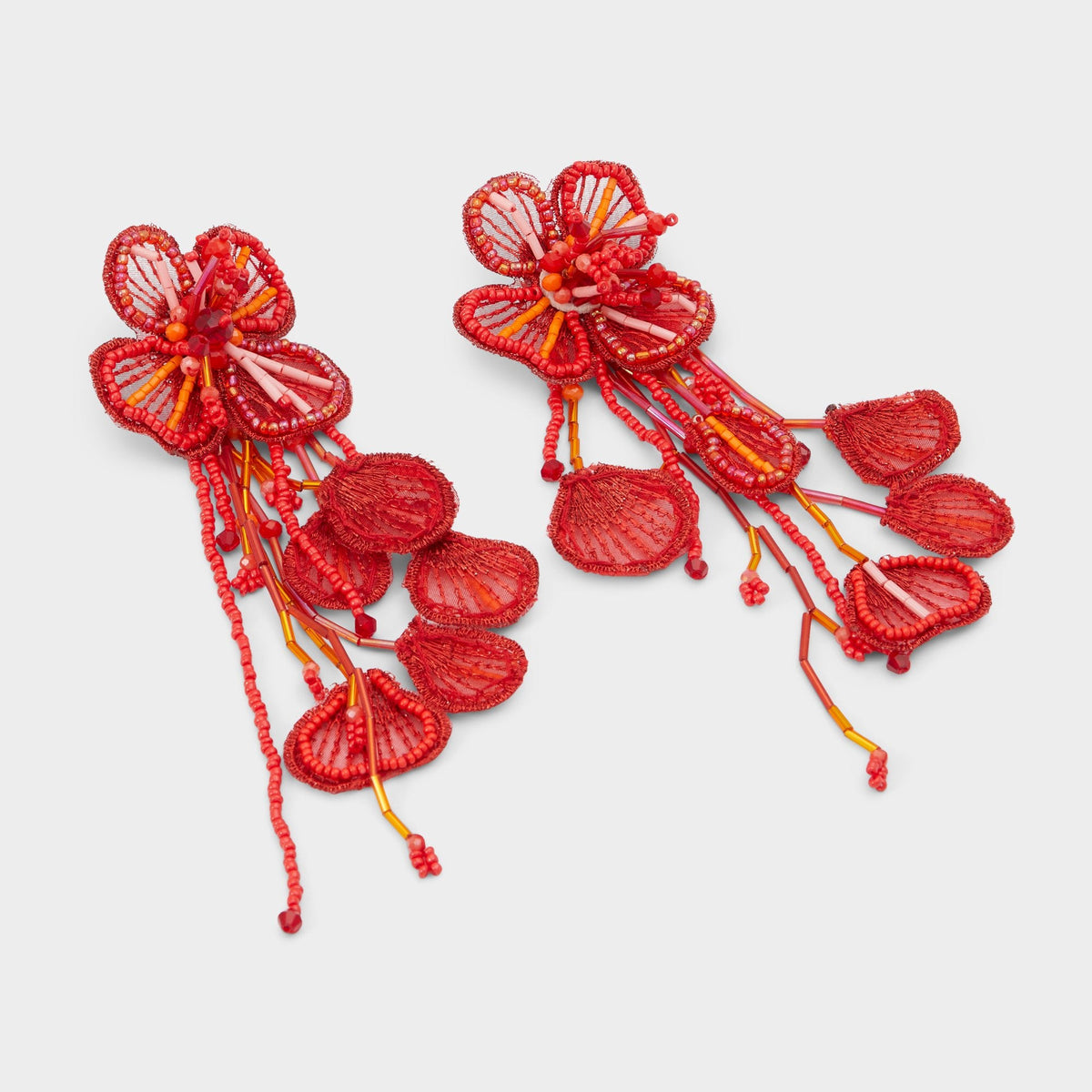 Rosellia Red Women's Earrings - Chandelier earrings | Aldo Recommended