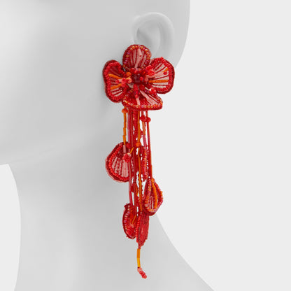 Rosellia Red Women's Earrings - Chandelier earrings | Aldo Recommended