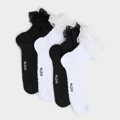 Lacefrills White Women's Socks - Socks | Aldo Popular