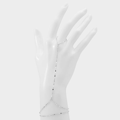 Talktothehand Silver Women's Bracelets - Hand chain | Aldo Recommended