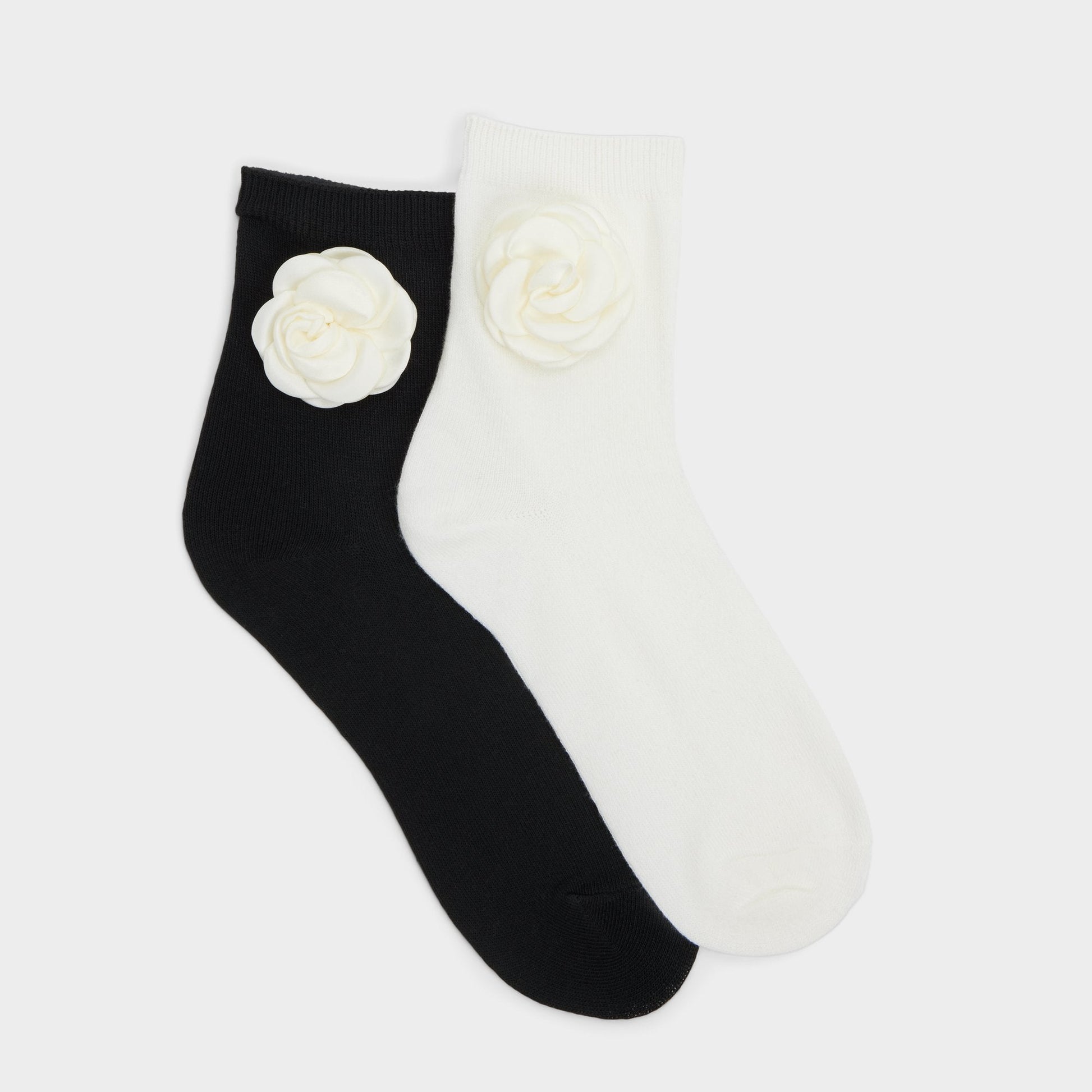 Rosettesocks Black/White Women's Socks - Socks | Aldo Best Seller