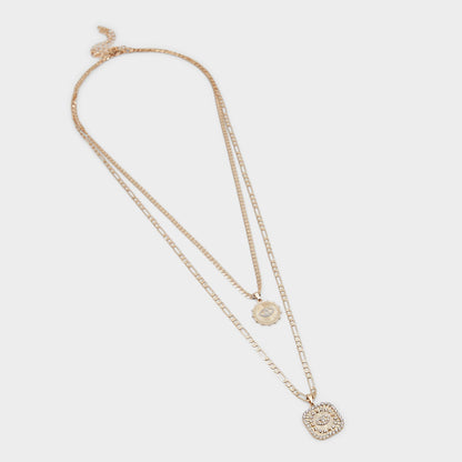 Naewin Gold/Clear Multi Women's Necklaces - Layered necklace | Aldo Featured