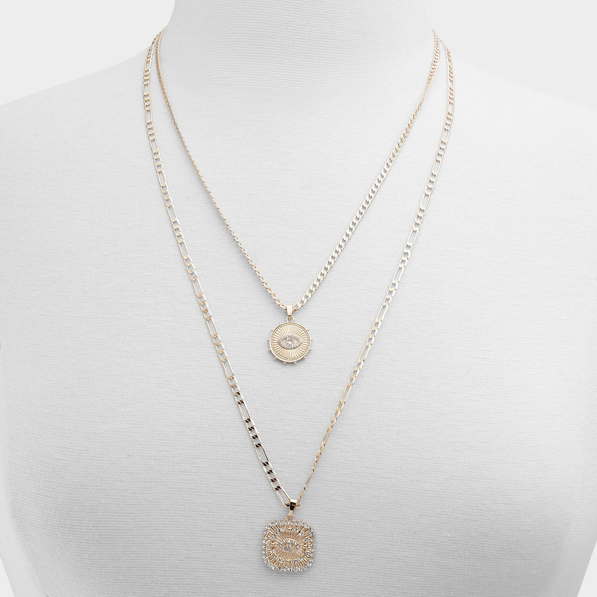 Naewin Gold/Clear Multi Women's Necklaces - Layered necklace | Aldo Featured