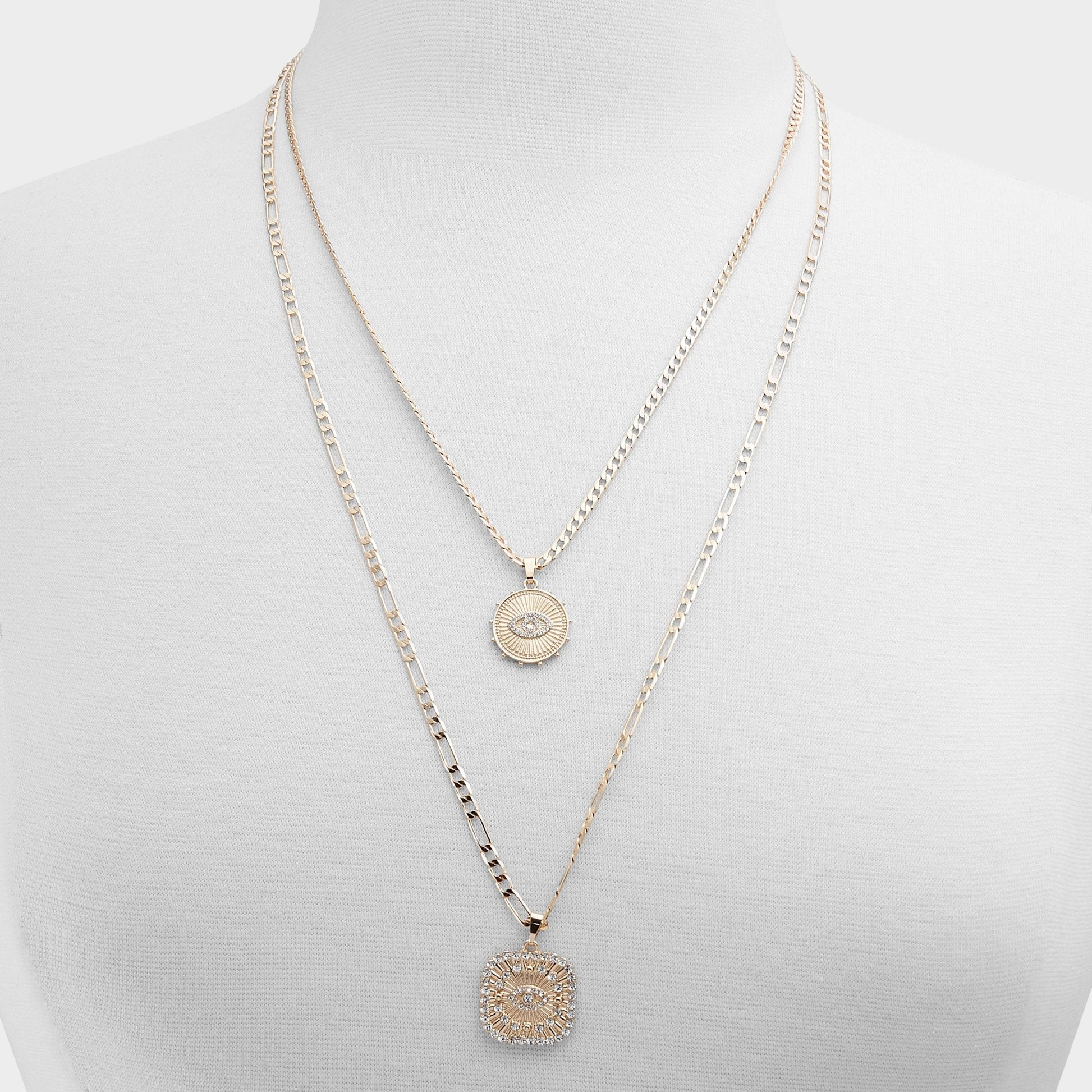 Naewin Gold/Clear Multi Women's Necklaces - Layered necklace | Aldo Featured