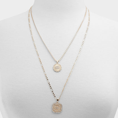 Naewin Gold/Clear Multi Women's Necklaces - Layered necklace | Aldo Featured