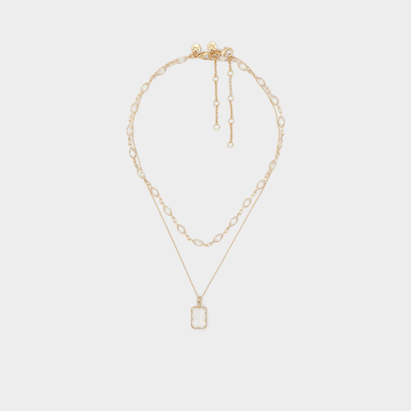 Destinie Gold/Clear Multi Women's Necklaces - Layered necklace | Aldo Premium